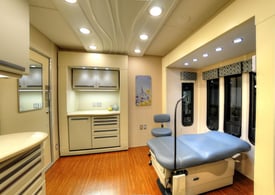 Mobile Health Clinic exam room